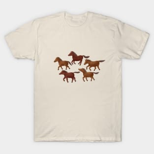 Running horses T-Shirt
